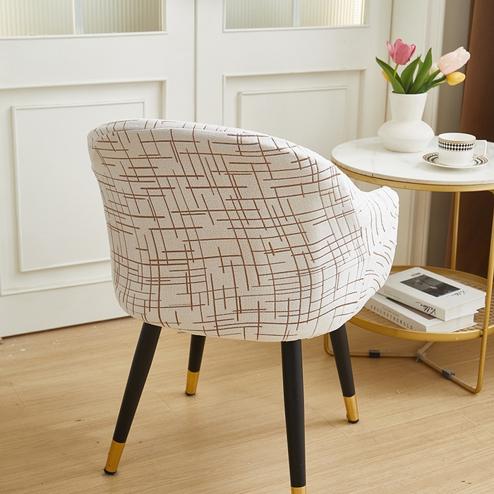 91家纺网 家纺一手货源 找家纺 丝绮鹿 2025新款极简高扶手椅套 极简-咖