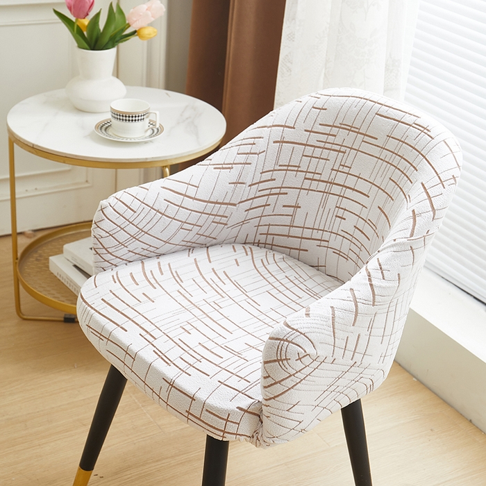 91家纺网 家纺一手货源 找家纺 丝绮鹿 2025新款极简高扶手椅套 极简-咖