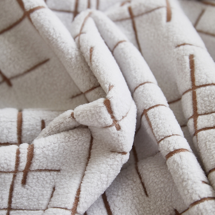 91家纺网 家纺一手货源 找家纺 丝绮鹿 2025新款极简高扶手椅套 极简-咖