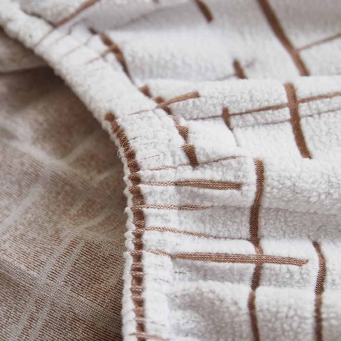 91家纺网 家纺一手货源 找家纺 丝绮鹿 2025新款极简高扶手椅套 极简-咖