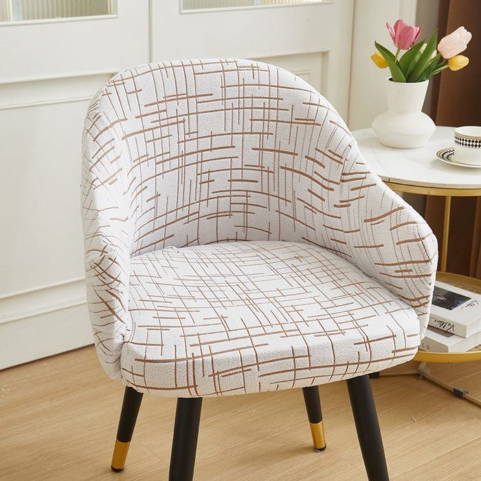 91家纺网 家纺一手货源 找家纺 丝绮鹿 2025新款极简高扶手椅套 极简-咖