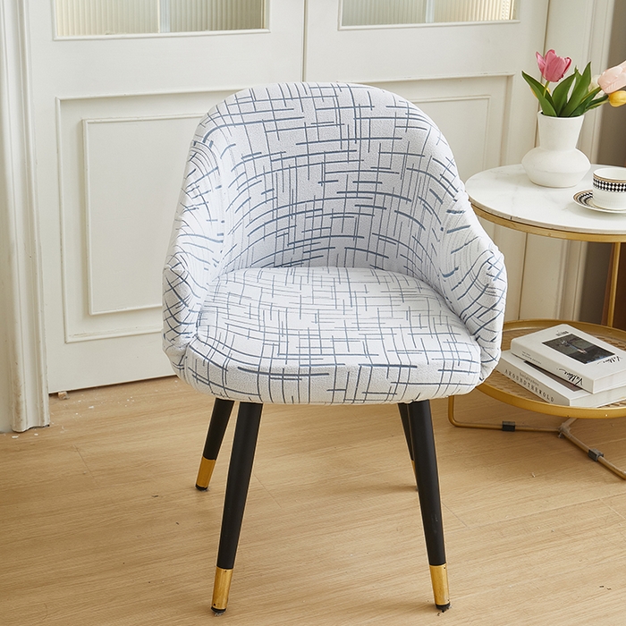 91家纺网 家纺一手货源 找家纺 丝绮鹿 2025新款极简高扶手椅套 极简-蓝