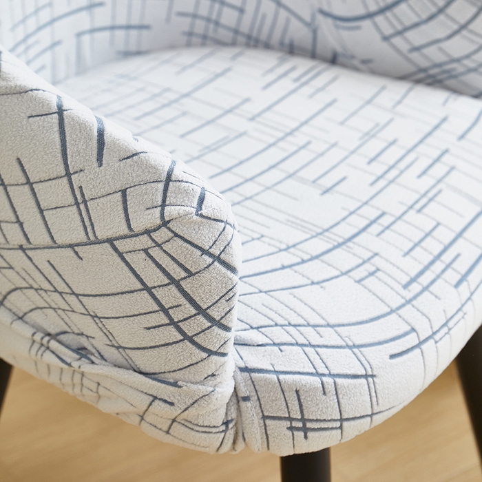 91家纺网 家纺一手货源 找家纺 丝绮鹿 2025新款极简高扶手椅套 极简-蓝