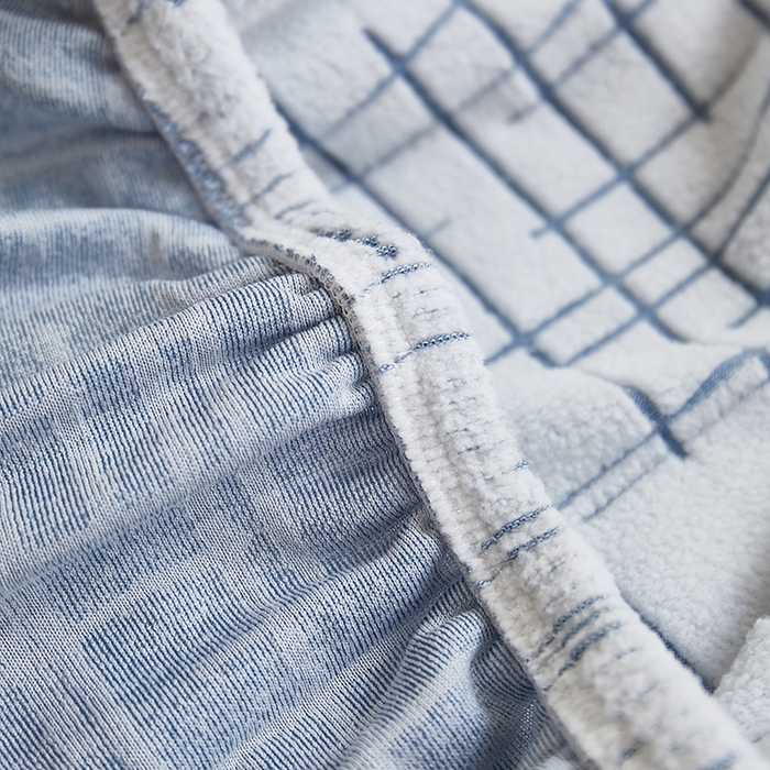 91家纺网 家纺一手货源 找家纺 丝绮鹿 2025新款极简高扶手椅套 极简-蓝