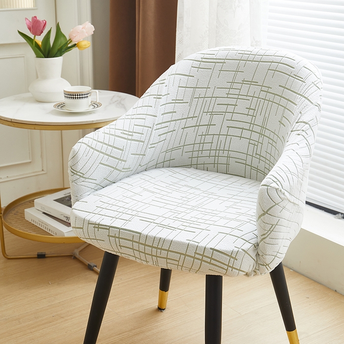 91家纺网 家纺一手货源 找家纺 丝绮鹿 2025新款极简高扶手椅套 极简-绿