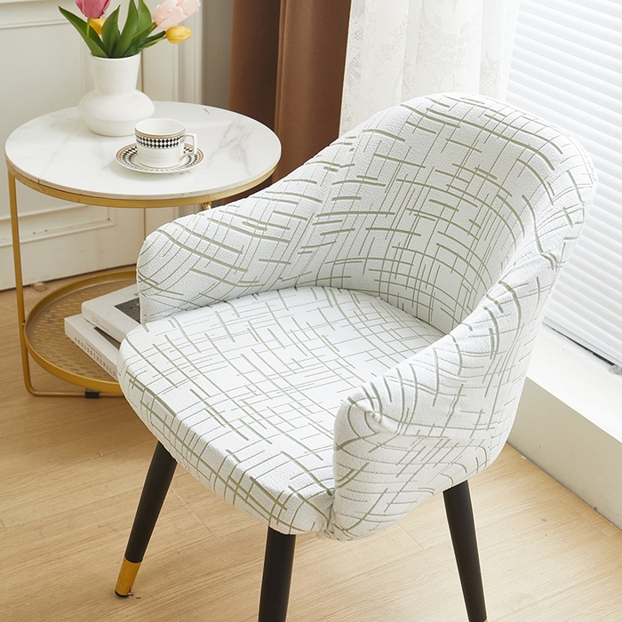 91家纺网 家纺一手货源 找家纺 丝绮鹿 2025新款极简高扶手椅套 极简-绿