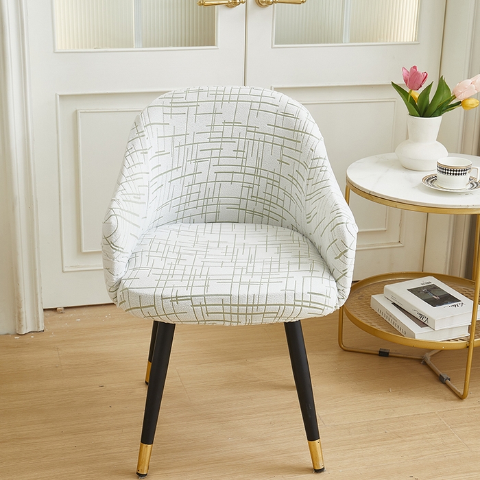 91家纺网 家纺一手货源 找家纺 丝绮鹿 2025新款极简高扶手椅套 极简-绿