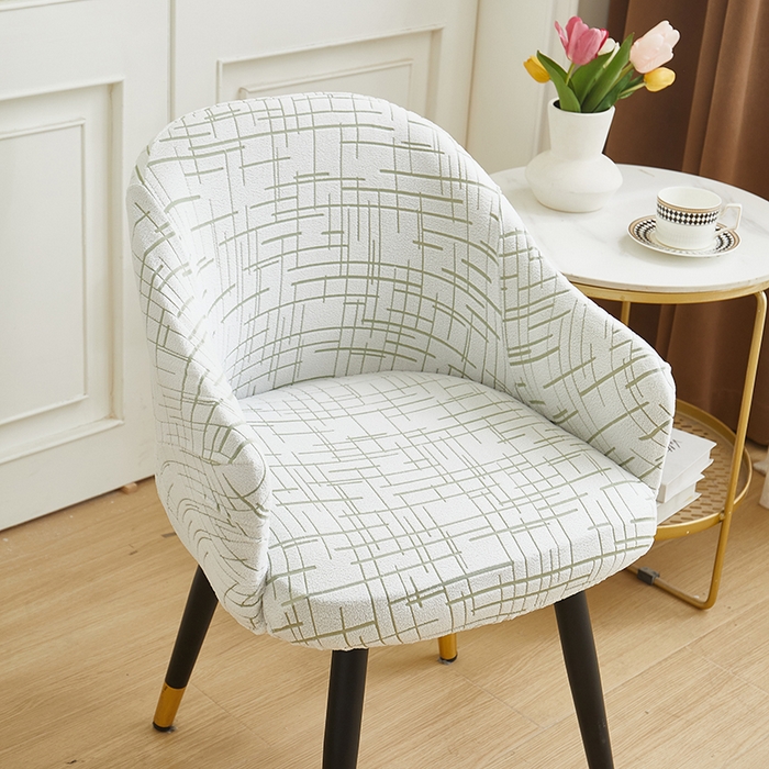 91家纺网 家纺一手货源 找家纺 丝绮鹿 2025新款极简高扶手椅套 极简-绿