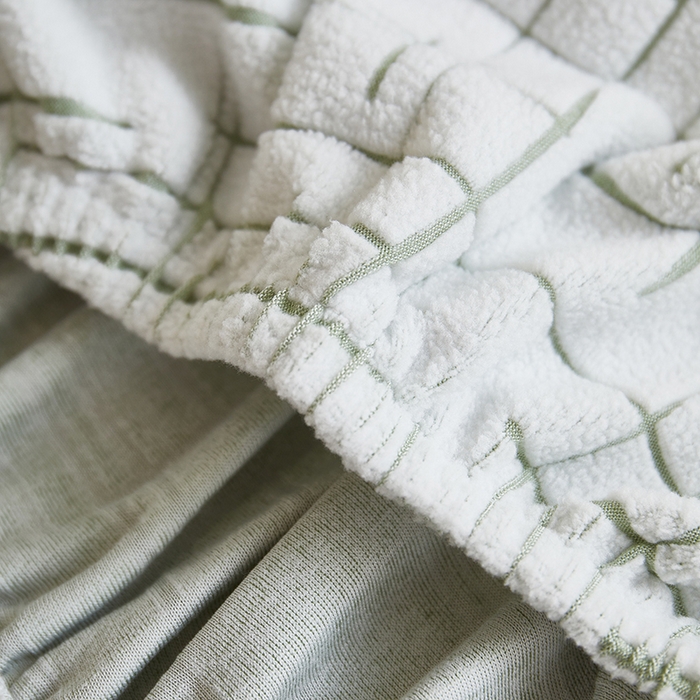 91家纺网 家纺一手货源 找家纺 丝绮鹿 2025新款极简高扶手椅套 极简-绿