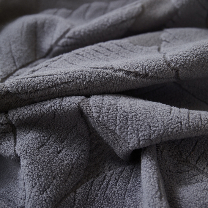 91家纺网 家纺一手货源 找家纺 丝绮鹿 2025新款富贵叶小扶手椅套 富贵叶-深灰