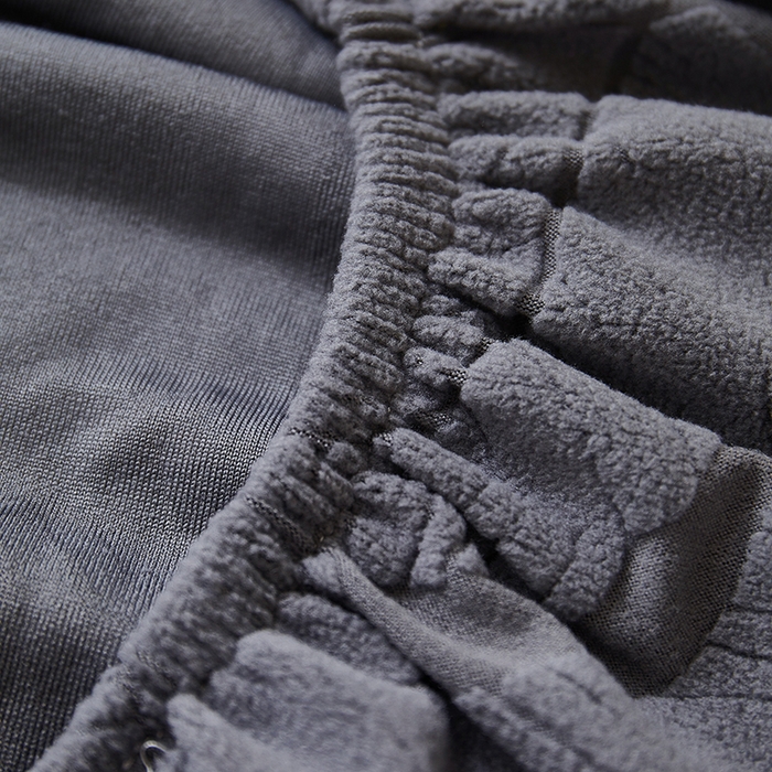 91家纺网 家纺一手货源 找家纺 丝绮鹿 2025新款富贵叶小扶手椅套 富贵叶-深灰