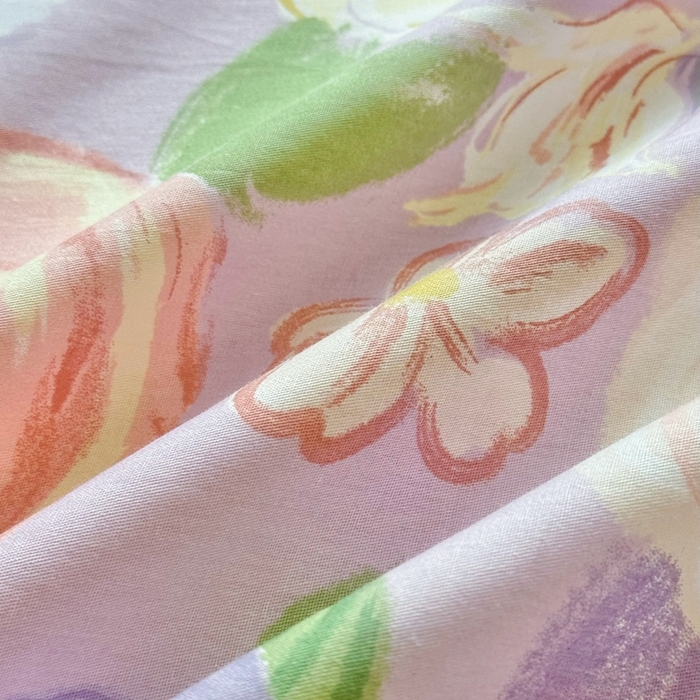 91家纺网 家纺一手货源 找家纺 （总）珂博家纺 2025新款12868全棉纯棉小清新印花四件套学生宿舍三件套-系列二