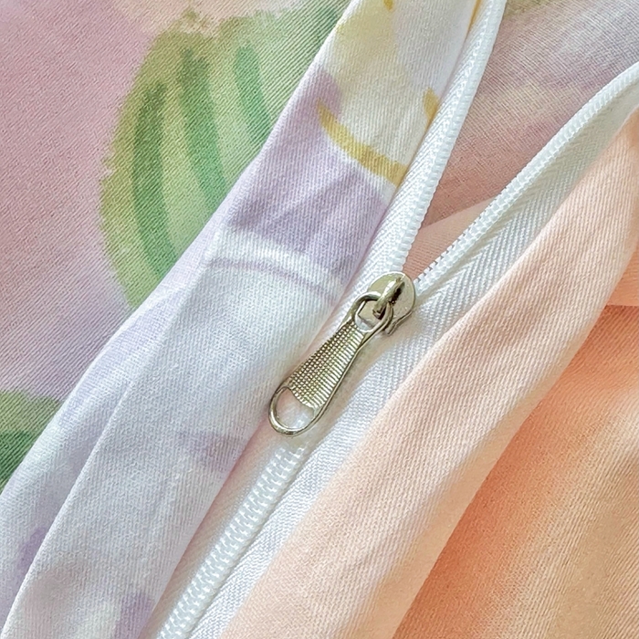 91家纺网 家纺一手货源 找家纺 （总）珂博家纺 2025新款12868全棉纯棉小清新印花四件套学生宿舍三件套-系列二