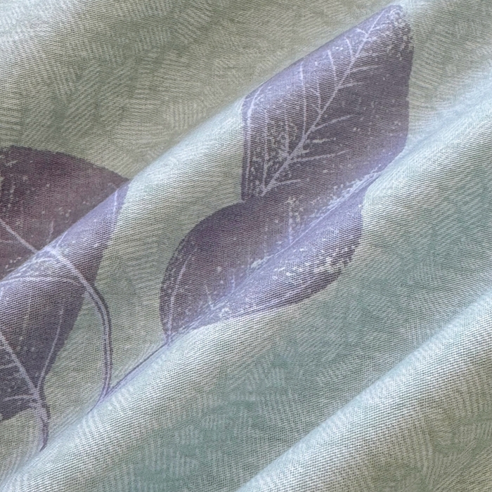 91家纺网 家纺一手货源 找家纺 珂博家纺 2025新款12868全棉纯棉小清新印花四件套学生宿舍三件套-系列二 浮青曳紫