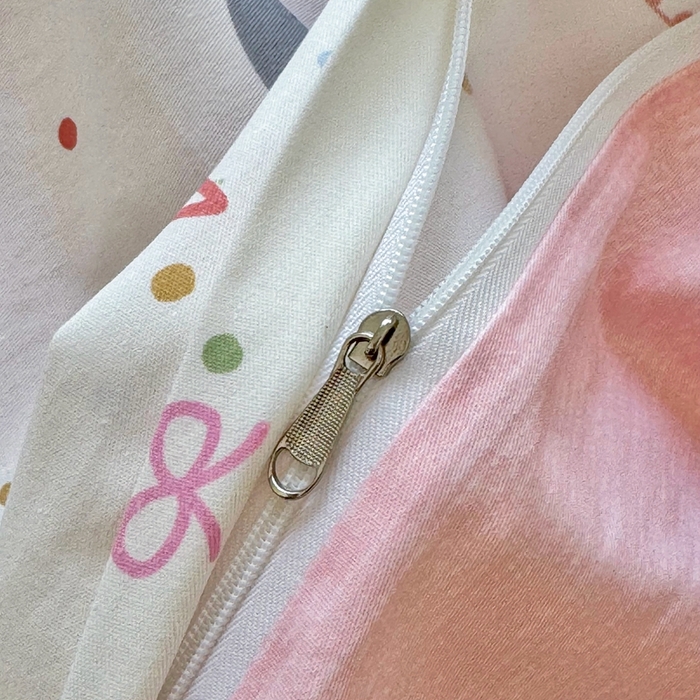 91家纺网 家纺一手货源 找家纺 珂博家纺 2025新款12868全棉纯棉小清新印花四件套学生宿舍三件套-系列二 汪星织梦