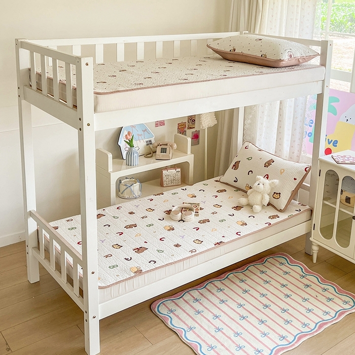 91家纺网 家纺一手货源 找家纺 茉夕家纺 2025新款双面纯棉学生宿舍床盖系列 新新卡皮