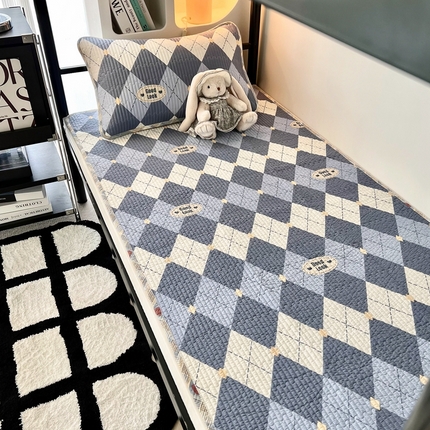 91家纺网 家纺一手货源 找家纺 （总）茉夕家纺 2025新款双面纯棉学生宿舍床盖系列