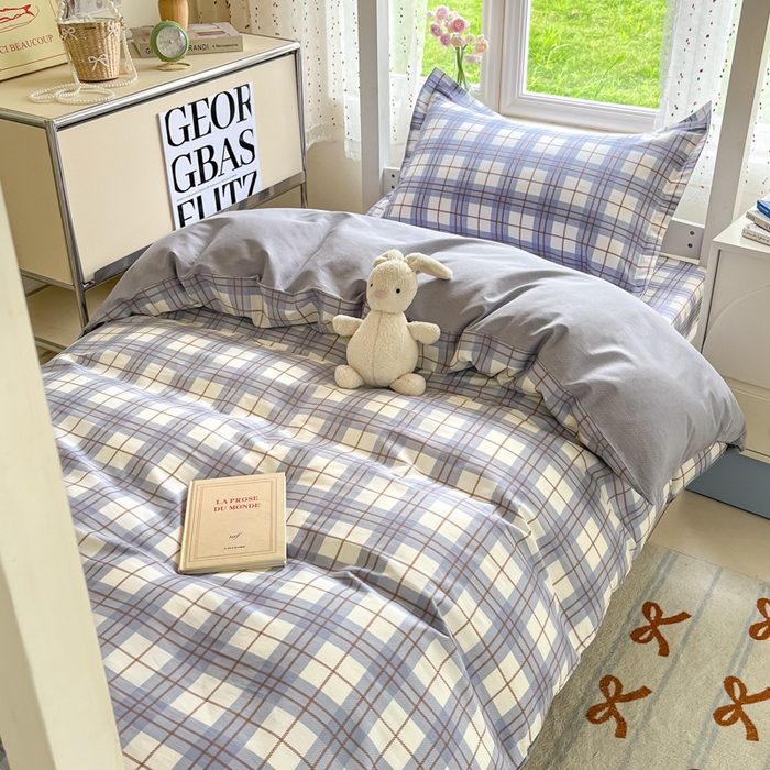 91家纺网 家纺一手货源 找家纺 莱通家纺 2025新款12868学生宿舍三件套 简昔