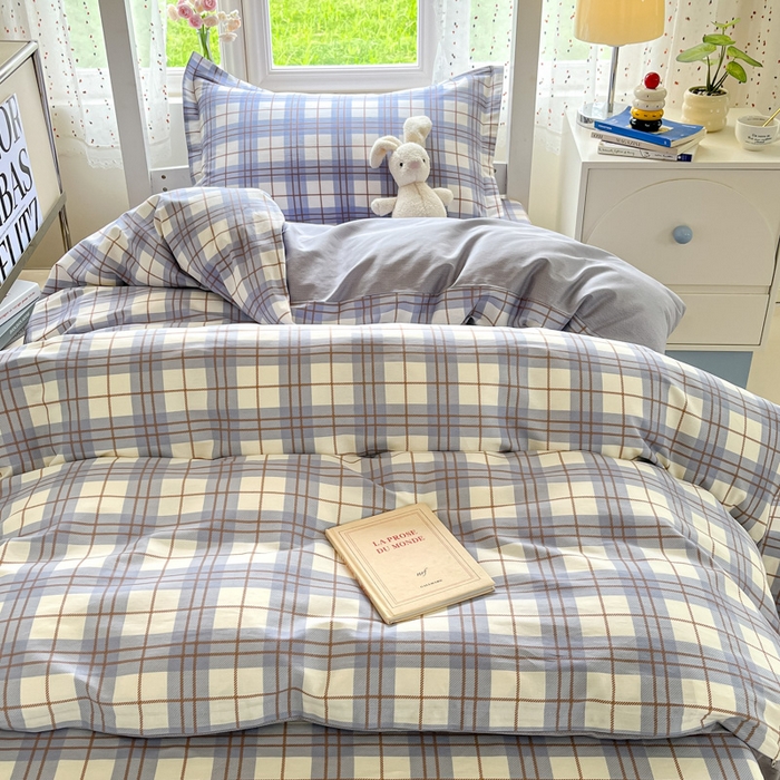 91家纺网 家纺一手货源 找家纺 莱通家纺 2025新款12868学生宿舍三件套 简昔