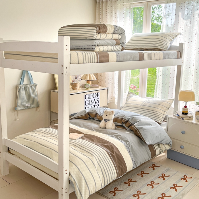 91家纺网 家纺一手货源 找家纺 莱通家纺 2025新款12868学生宿舍三件套 米洛