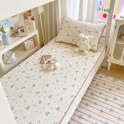 91家纺网 家纺一手货源 找家纺 （总）茉夕家纺 2025新款双面纯棉学生宿舍床盖系列