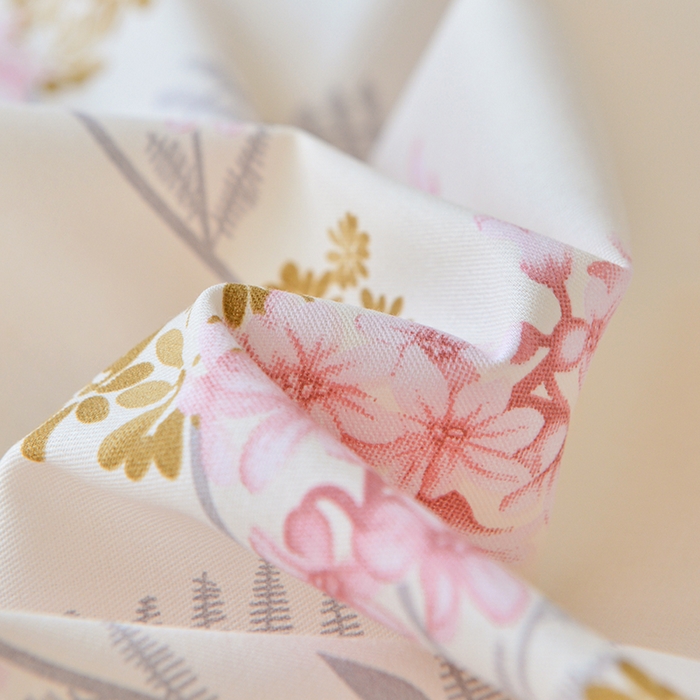 91家纺网 家纺一手货源 找家纺 登登家纺 2025新款全棉床笠四件套系列 一见倾心--带床笠