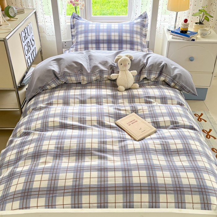 91家纺网 家纺一手货源 找家纺 莱通家纺 2025新款12868学生宿舍三件套 简昔