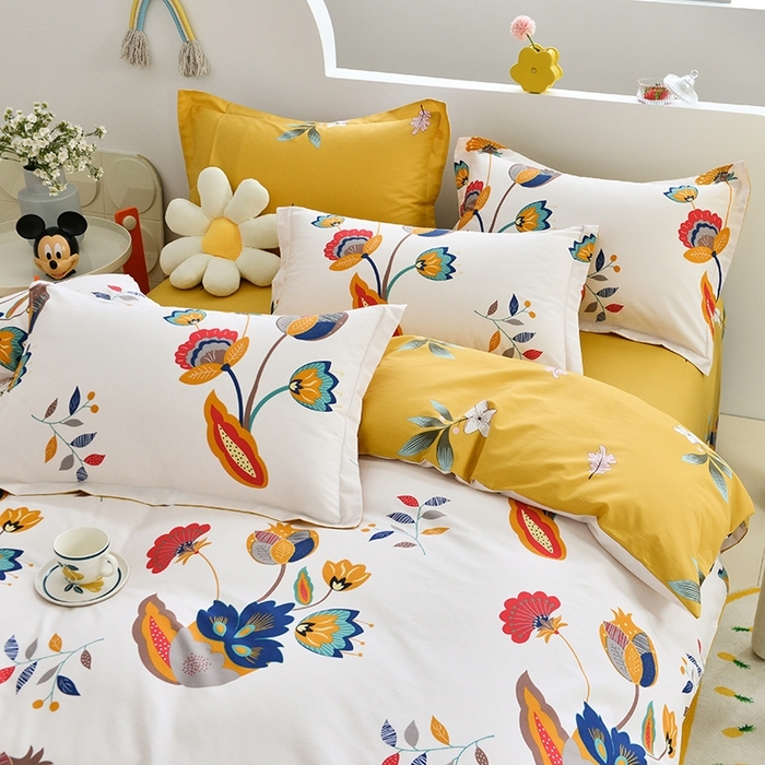 91家纺网 家纺一手货源 找家纺 （总）登登家纺 2025新款全棉单被套