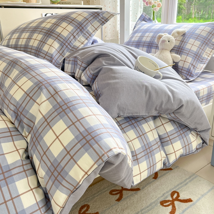 91家纺网 家纺一手货源 找家纺 莱通家纺 2025新款12868学生宿舍三件套 简昔