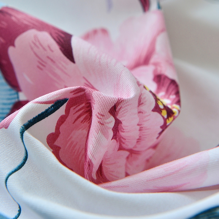 91家纺网 家纺一手货源 找家纺 登登家纺 2025新款全棉床笠四件套系列 佳境-带床笠