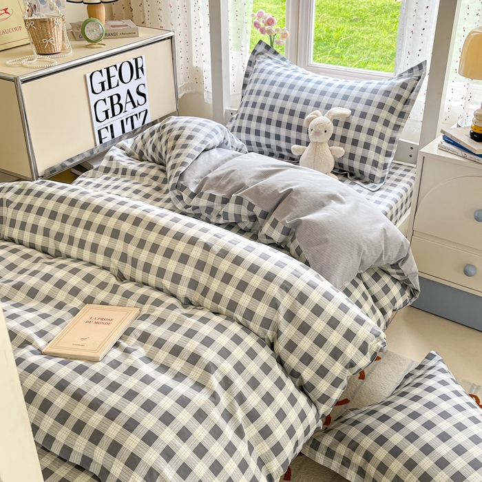 91家纺网 家纺一手货源 找家纺 莱通家纺 2025新款12868学生宿舍三件套 格瑞