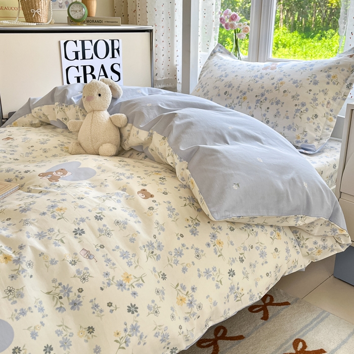 91家纺网 家纺一手货源 找家纺 莱通家纺 2025新款12868学生宿舍三件套 旧书折痕