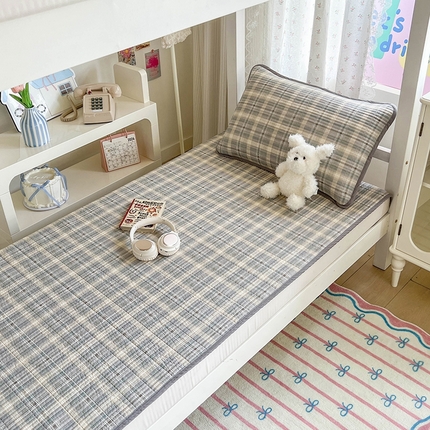 茉夕家纺 2025新款双面纯棉学生宿舍床盖系列 维奥