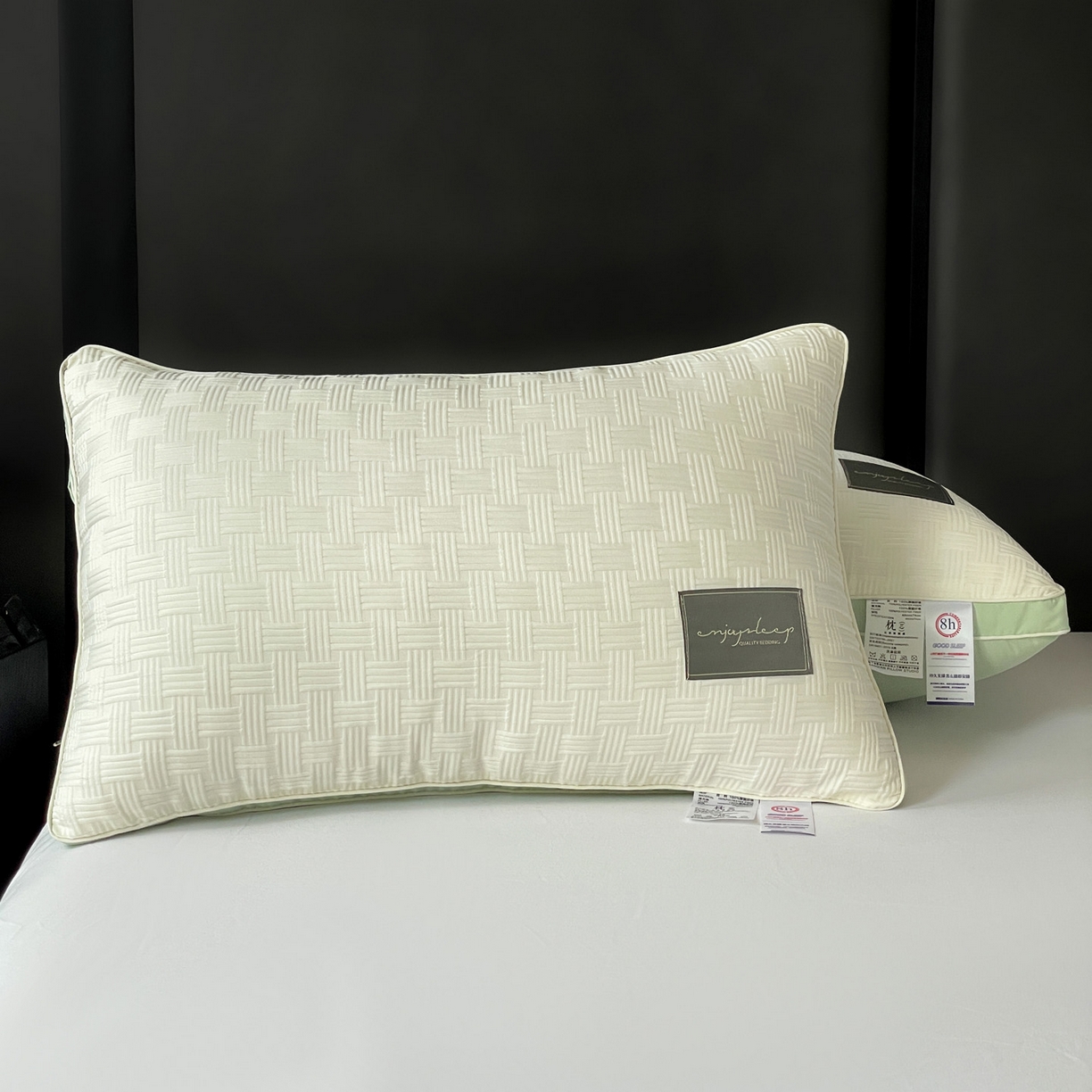 91家纺网 家纺一手货源 找家纺 （总）卓昌枕芯 2025新款立体华夫格针织提花枕枕头枕芯