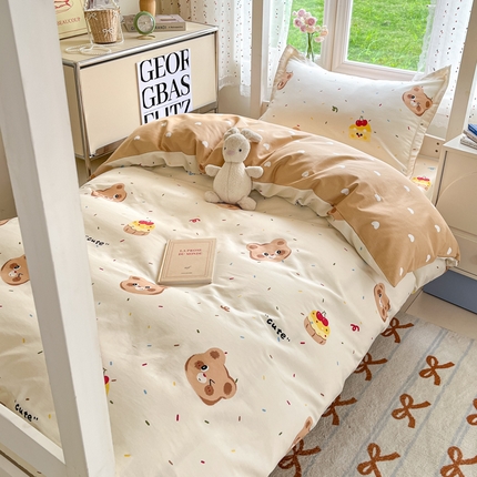 91家纺网 家纺一手货源 找家纺 （总）莱通家纺 2025新款12868学生宿舍三件套