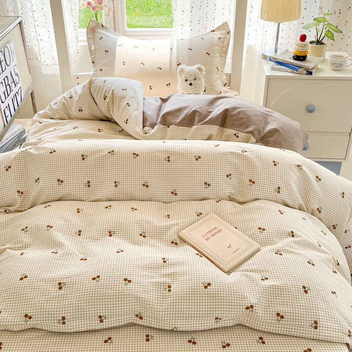 91家纺网 家纺一手货源 找家纺 莱通家纺 2025新款12868学生宿舍三件套 樱姿