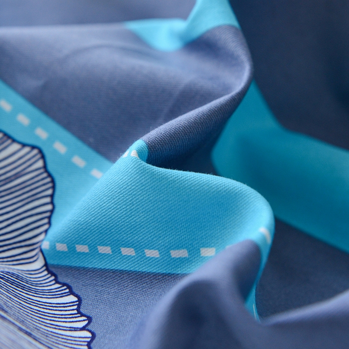 91家纺网 家纺一手货源 找家纺 登登家纺 2025新款全棉床笠四件套系列 如诗如画-兰