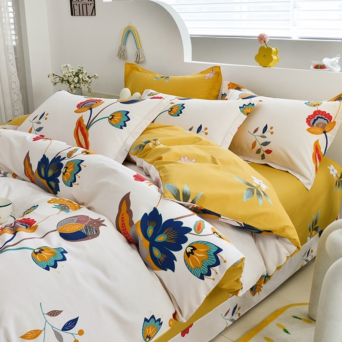 91家纺网 家纺一手货源 找家纺 （总）登登家纺 2025新款全棉单被套