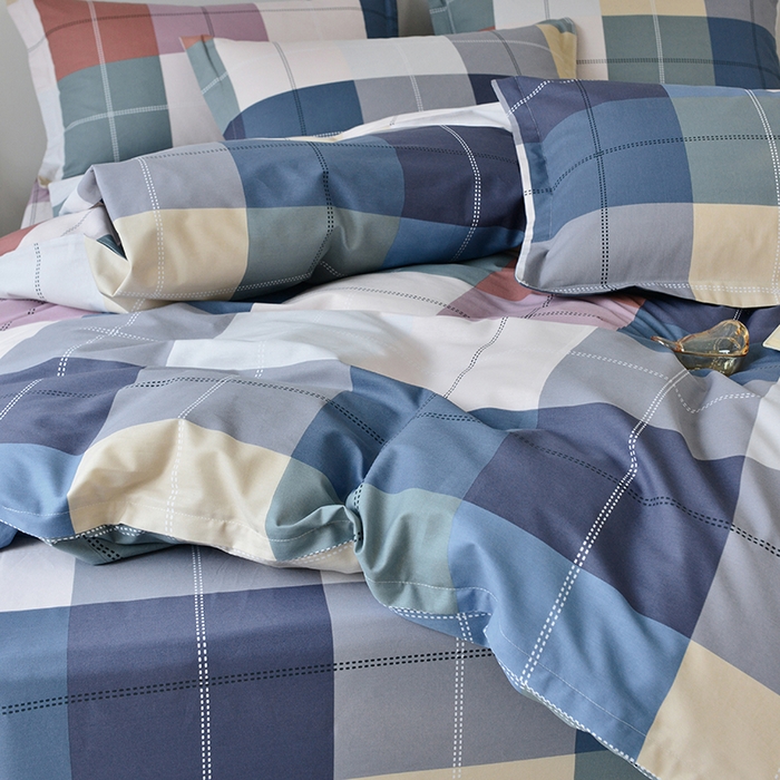 91家纺网 家纺一手货源 找家纺 登登家纺 2025新款全棉床笠四件套系列 经典格调