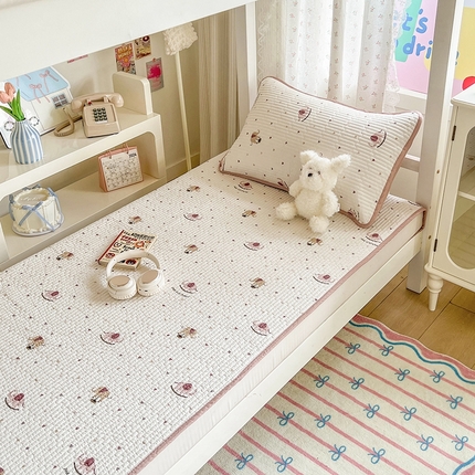 91家纺网 家纺一手货源 找家纺 （总）茉夕家纺 2025新款双面纯棉学生宿舍床盖系列