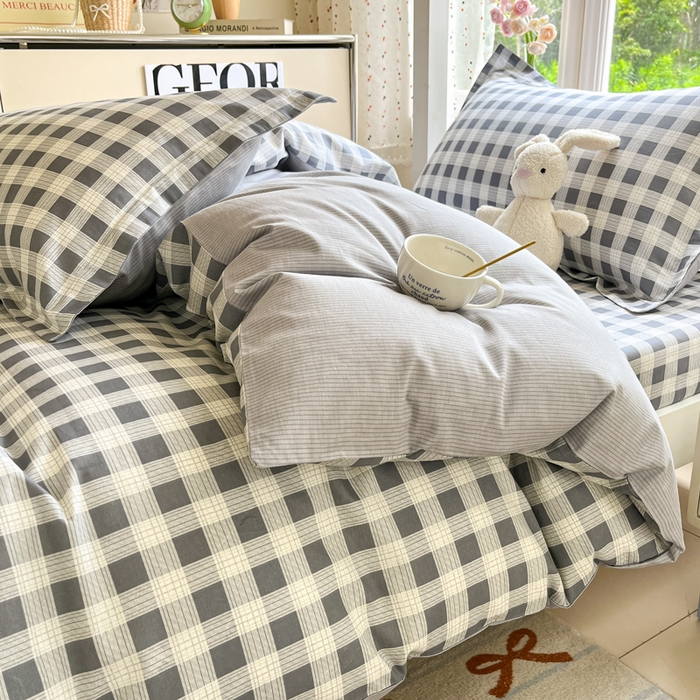 91家纺网 家纺一手货源 找家纺 莱通家纺 2025新款12868学生宿舍三件套 格瑞