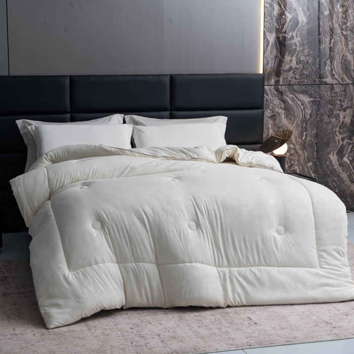 91家纺网 家纺一手货源 找家纺 （总）凌云家纺 2025新款亲肤棉提花大豆被春秋被加厚冬被学生被子被芯夏被 