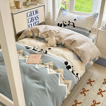 91家纺网 家纺一手货源 找家纺 （总）莱通家纺 2025新款12868学生宿舍三件套