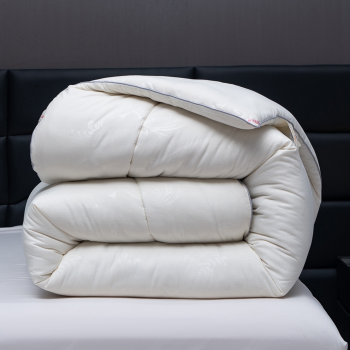 91家纺网 家纺一手货源 找家纺 （总）凌云家纺 2025新款亲肤棉提花大豆被春秋被加厚冬被学生被子被芯夏被 