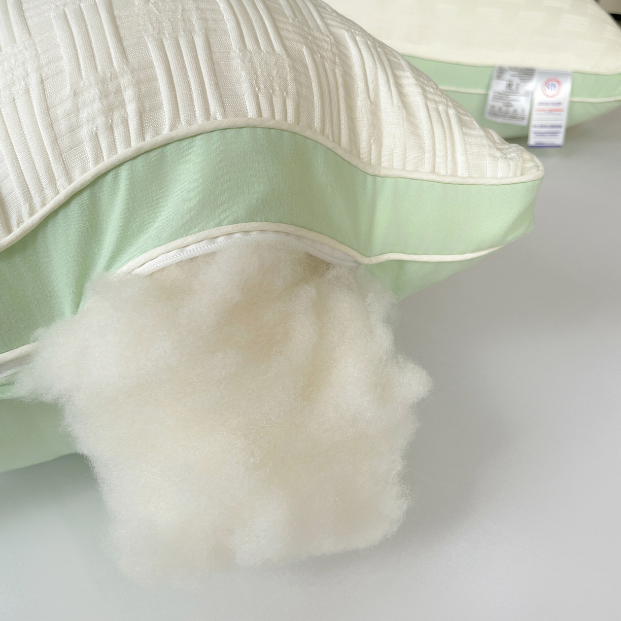 91家纺网 家纺一手货源 找家纺 （总）卓昌枕芯 2025新款立体华夫格针织提花枕枕头枕芯