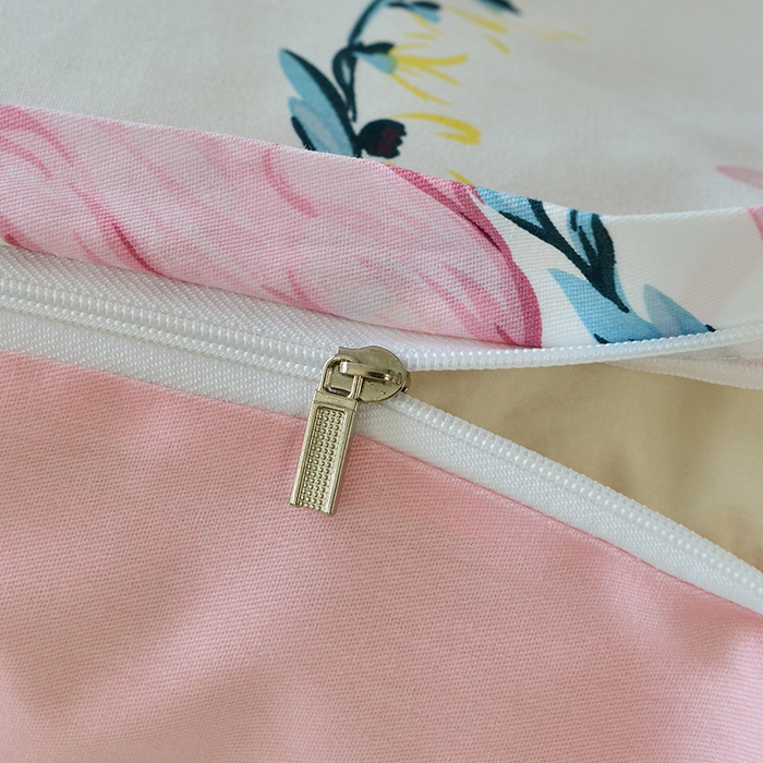 91家纺网 家纺一手货源 找家纺 登登家纺 2025新款全棉床笠四件套系列 佳境-带床笠