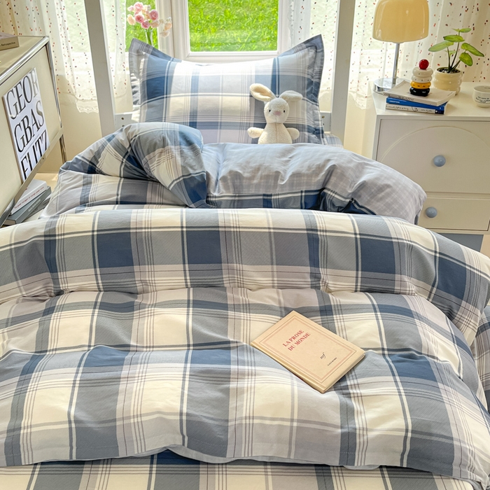 91家纺网 家纺一手货源 找家纺 莱通家纺 2025新款12868学生宿舍三件套 悬浮晶阵