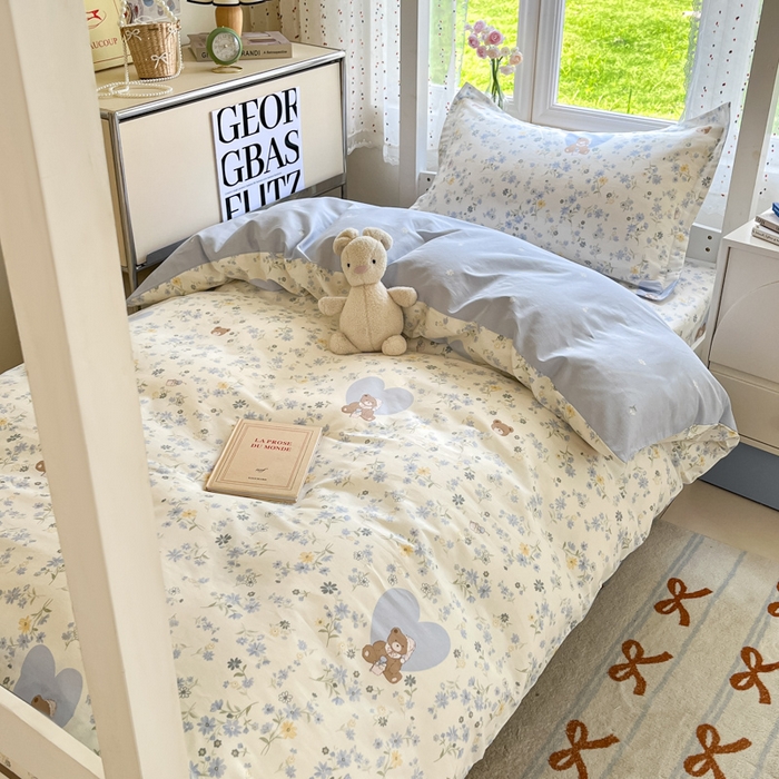 91家纺网 家纺一手货源 找家纺 莱通家纺 2025新款12868学生宿舍三件套 旧书折痕