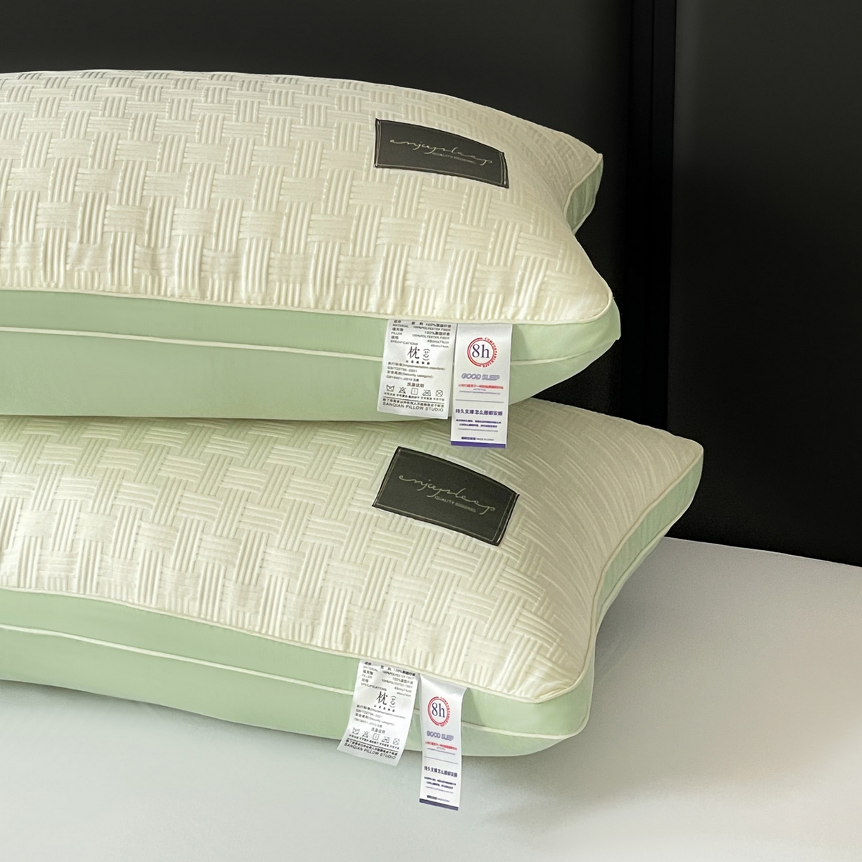 91家纺网 家纺一手货源 找家纺 （总）卓昌枕芯 2025新款立体华夫格针织提花枕枕头枕芯