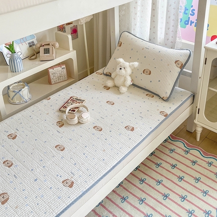 91家纺网 家纺一手货源 找家纺 （总）茉夕家纺 2025新款双面纯棉学生宿舍床盖系列